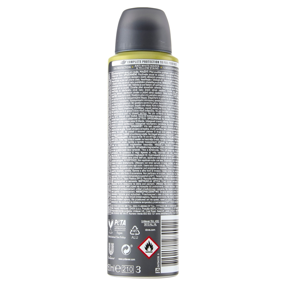 Dove Men+care advanced Invisible Fresh Anti-Perspirant 150 ml